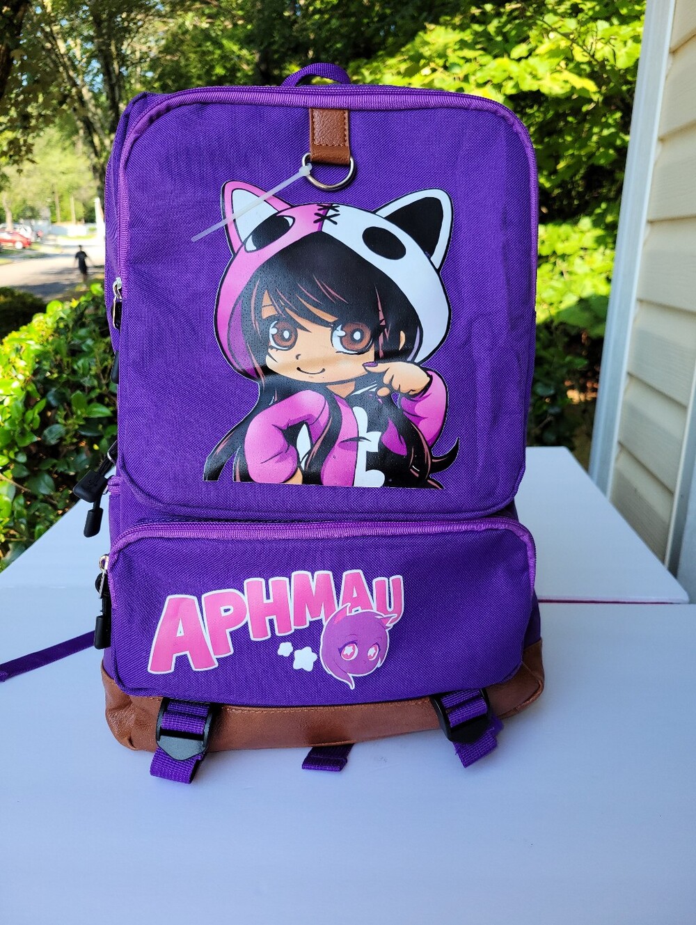 Rare Official Aphmau YouTube Gaming Purple Backpack Mint